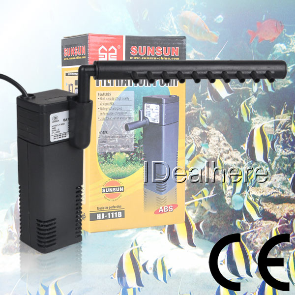 200L/H 2 Watts Submerge Internal Aquarium Filter For Fish VAP01