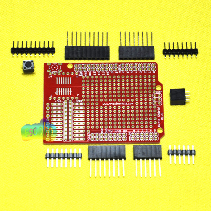 Prototype Shield DIY KIT A6 For Arduino UNO R3 Mega 1280 2560 32